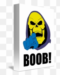 Skeletor Boob By James Marsh - Graphic Design Png,Skeletor Png