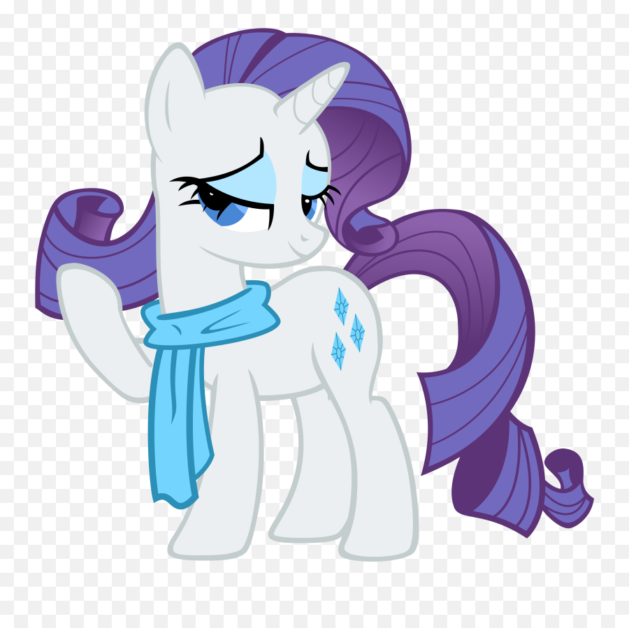 Christmas Scarf - Pony Rarity Princess Png Download Rarity Little Pony,Rarity Png