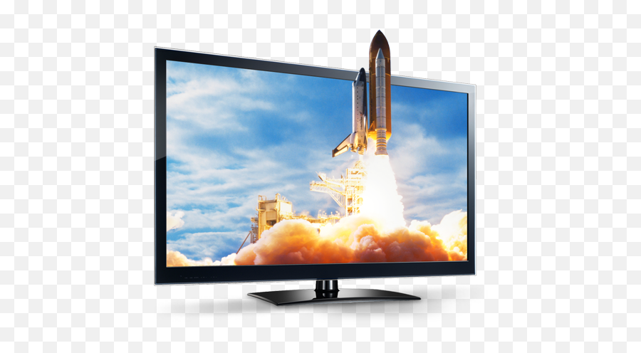 Download Free Png 3d Tv 6 Vector Clipart Psd - 4k Tv 3d Png,Tv Clipart Png