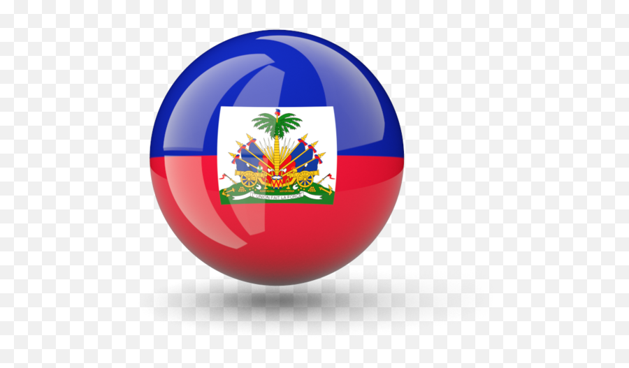 Sphere Icon - Haiti Flag Emblem Transparent Png,Haiti Flag Png
