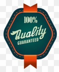 100 Percent Quality Badge - Transparent PNG u0026 SVG vector file Label