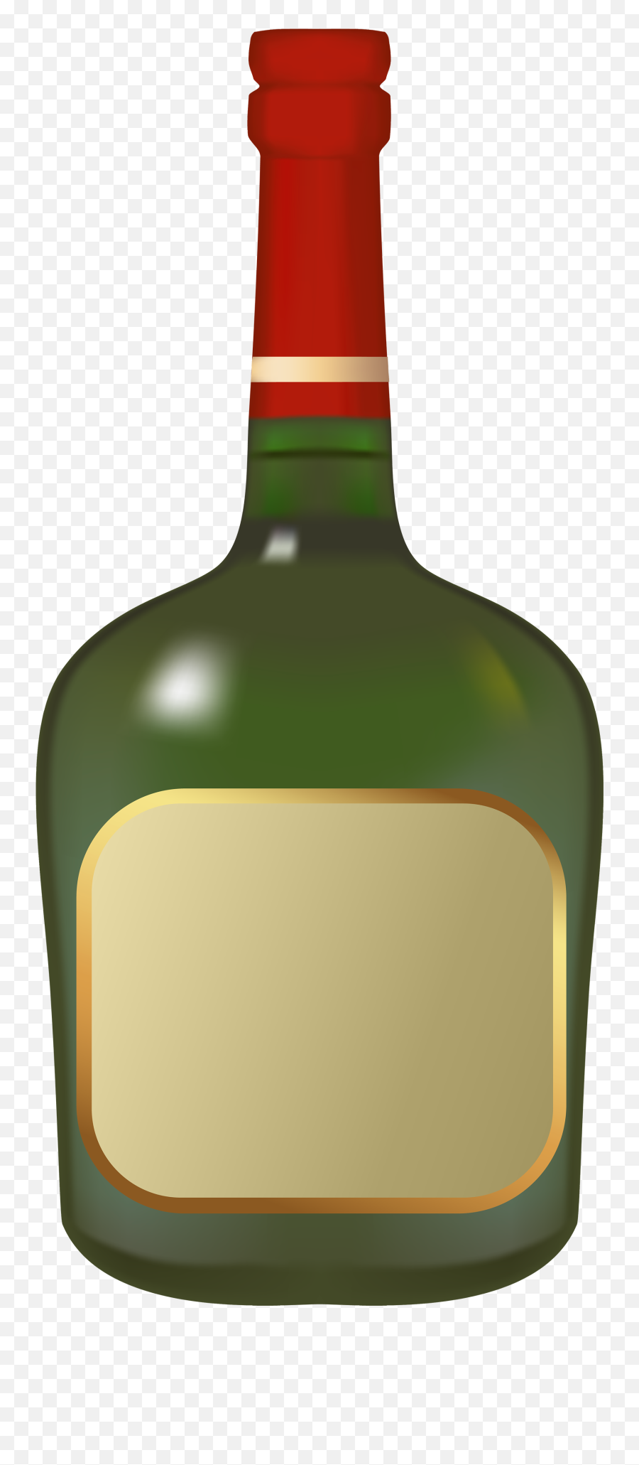 Liquor Bottle Png Clipart - Cartoon Alcohol Bottle Png,Wine Bottle Png