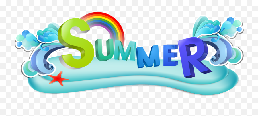 Summer Clipart - Summer Background Design Png,Summer Clipart Png