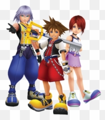 Khwiki 2013 Theme - Sora Riku And Kairi Png,Riku Png