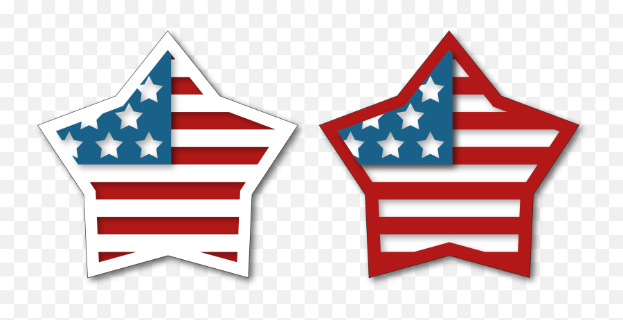 50 Stars Png Star Swooper Banner - Fondant American Flag Cupcakes,American Stars Png