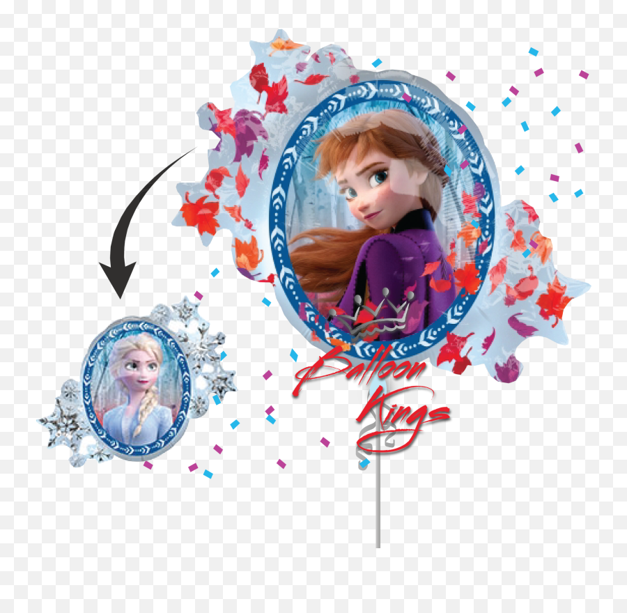 Frozen Ii Frame Anna Elsa Png 2