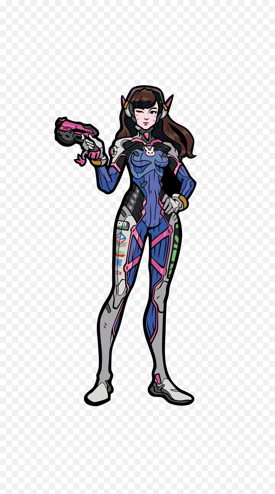 Overwatch Figpin D Va Transparent Png - Overwatch Series D Va,D.va Png