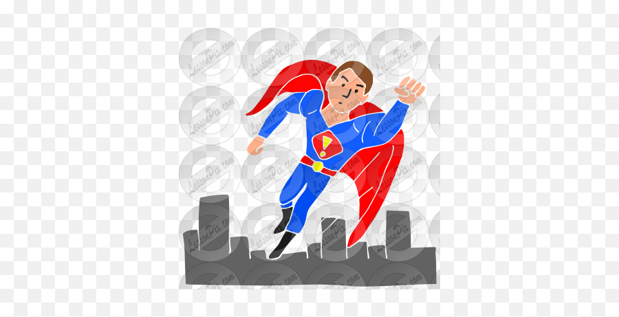 Superhero Stencil For Classroom - Long Jump Png,Superman Logo Stencil