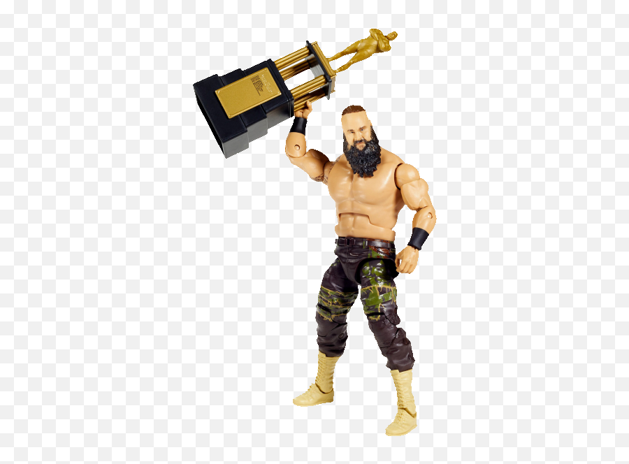 Wwe Elite Collection 76 Braun Strowman Bulletproof Villain - Elite 76 Braun Strowman Png,Braun Strowman Png