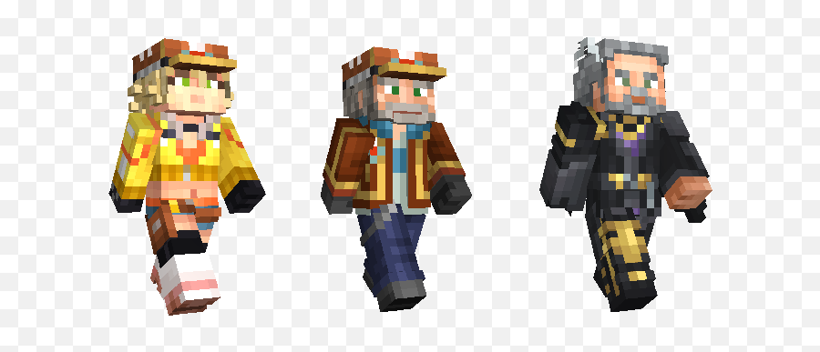 Final Fantasy Xv Skin Pack Out Now Minecraft - Minecraft Final Fantasy Skin Png,Noctis Png