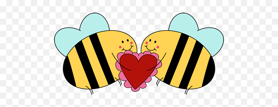 27 Bee Clipart Love Free Clip Art Stock Illustrations - Clip Cute Valentines Day Clipart Png,Bee Clipart Png