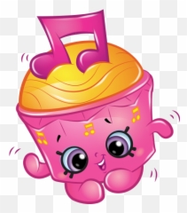 Cappella Cupcake - Dibujos De Shopkins Kawaii Png,Shopkins Png Images