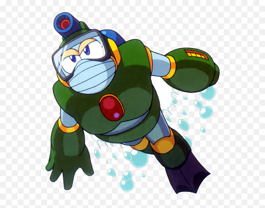 Bubblemanart - Mega Man 2 Bubble Man Png,Mega Man Png