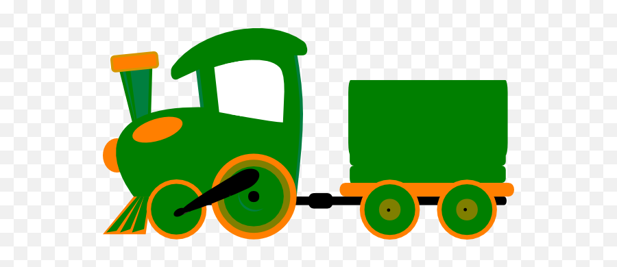 Download Toot Train And Carriage - Cartoon Train And Carriage Png,Train Clipart Png