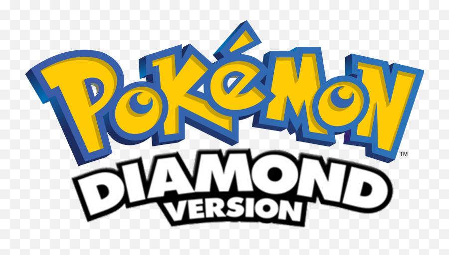 Pokémon Diamond - Pokemon Platinum Logo Png,Diamond Logo Png