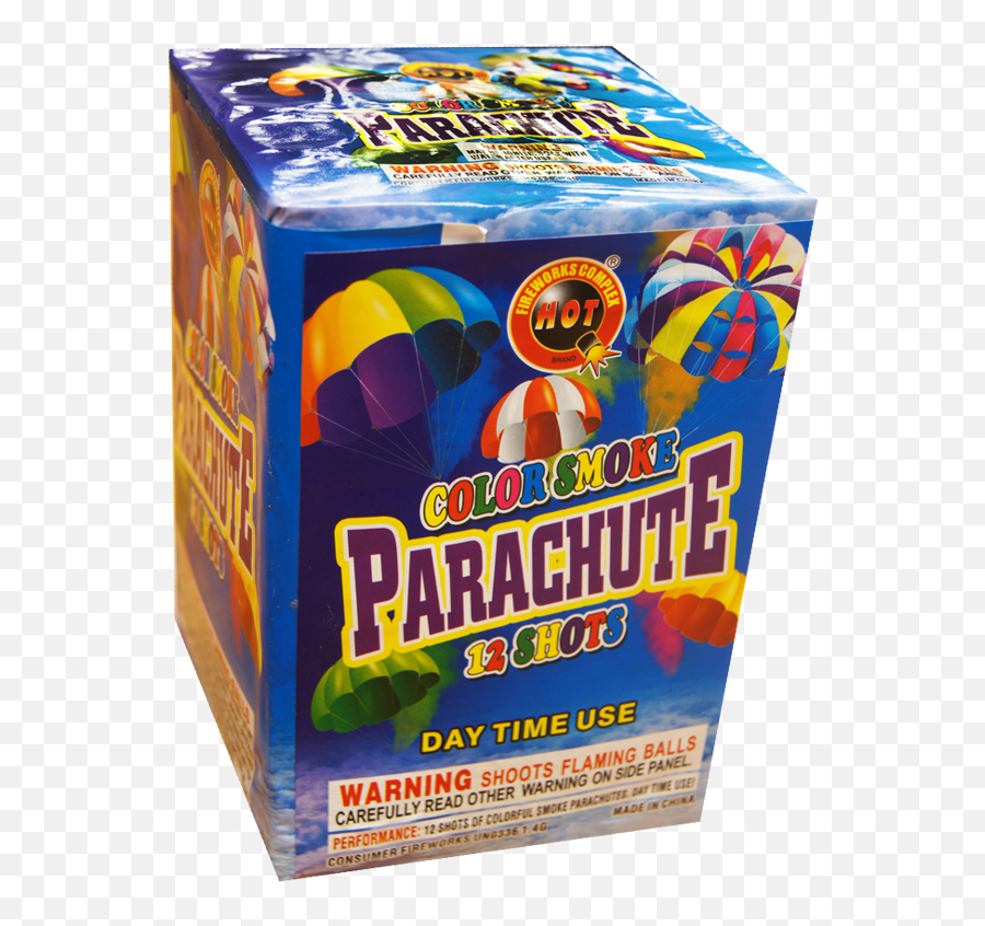 Color Smoke Parachute 12 Shot - Barracuda Png,Colorful Smoke Png