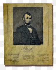 Thoughts From Abraham Lincoln 1125 - Gentleman png