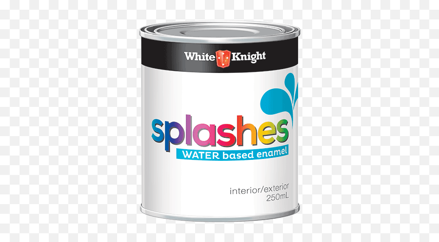 White Knight Splashes - Cylinder Png,Splash Of Paint Png