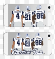 Download Cowboys Qb Dak Prescott Rb - Revolution Helmets Png,Ezekiel Elliott Png