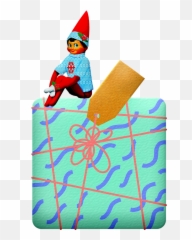 Christmas Gift Gnome Elf - Free Image On Pixabay Child Art Png,Elf On The Shelf Png