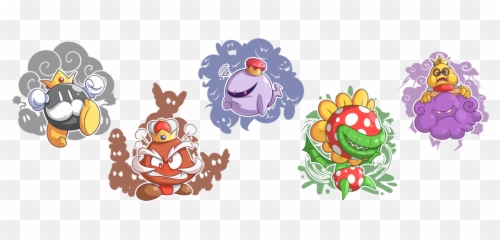 Petey Piranha And King Boo Png Image - Petey Piranha And King Boo,King Boo Png