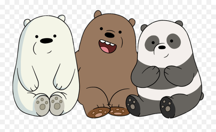 We Bare Bears Friends Transparent Png - Cute We Bare Bears,Friends Transparent