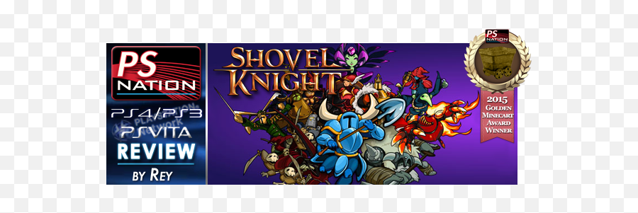 Review Shovel Knight Ps4ps3psv U2013 Playstation Nation - Shovel Kjight Png,Shovel Knight Transparent