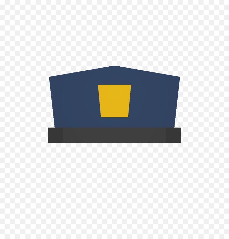 Cap 225 - Unturned Police Png,Police Hat Png