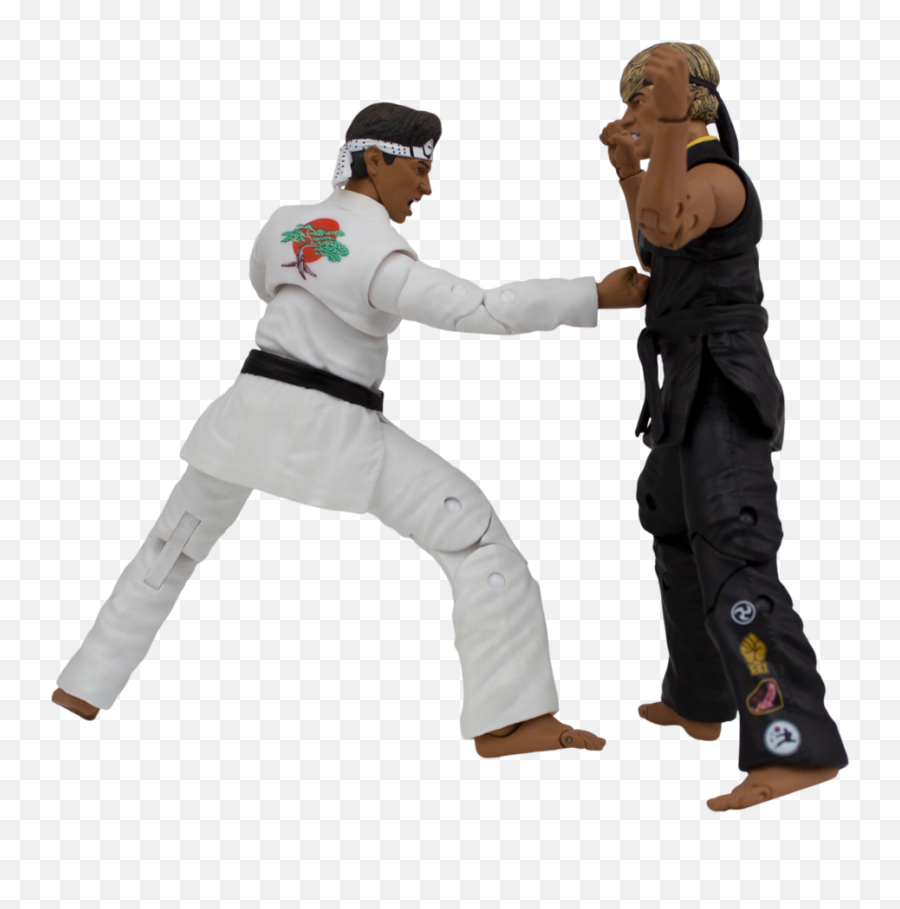 Karate Kid Daniel And Johnny Action - Action Figure Png,Super Punch Out Icon