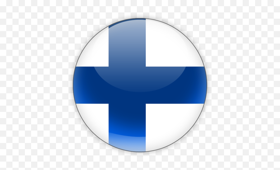 Round Icon - Finland Round Flag Png,Finland Flag Icon