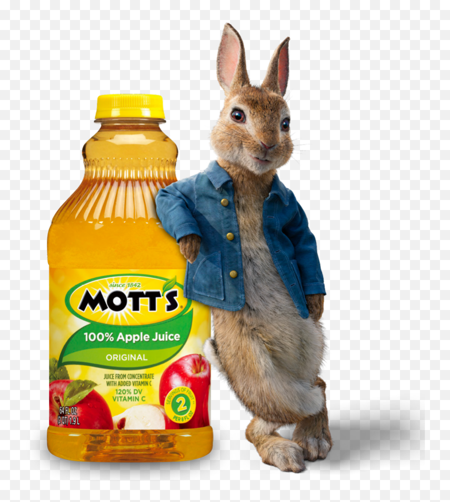 Motts Peter Rabbit - Motts Apple Juice Png,Peter Rabbit Png