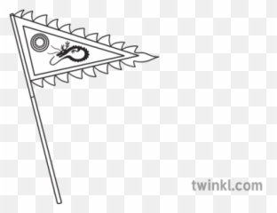 Dragon Boat Festival Flag Black And - Dot png