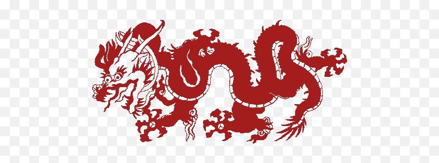 China Red Transparent Png Clipart - Chinese Dragon Png Gif,Chinese Dragon Transparent