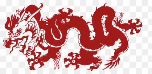 China Red Transparent Png Clipart - Chinese Dragon Gif