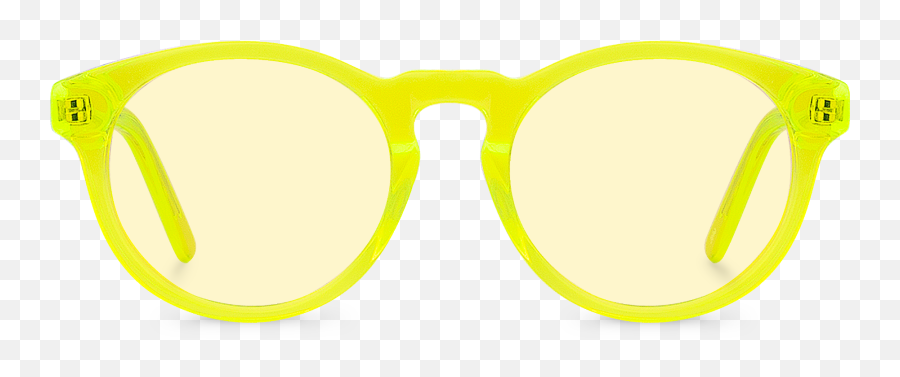 Jello Yellow Oval Sunglasses - Light Png,Jello Png