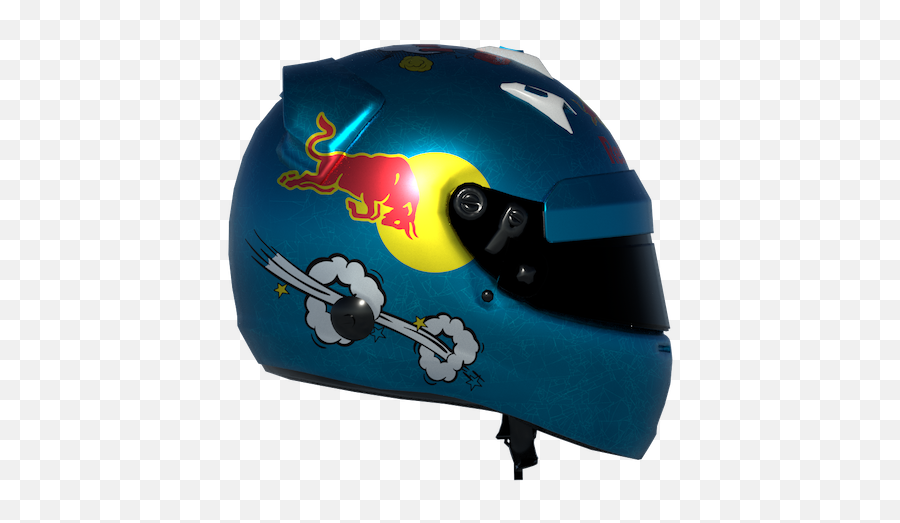 Red Bull Fantasy Helmet Racedepartment - Motorcycle Helmet Png,Red Icon Motorcycle Helmet
