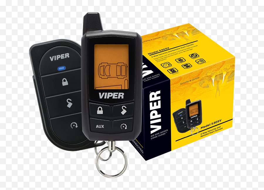 Viper Entry Level Lcd 2 - Way Security And Remote Start System Viper Alarm 3305v Png,Icon Pop Brand Level 1