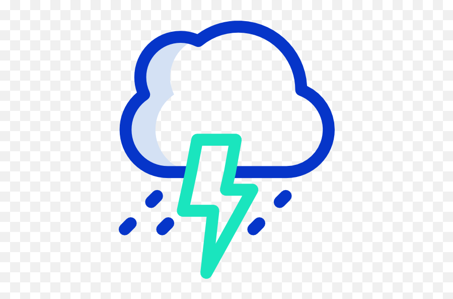 Free Icon Storm - Dot Png,Storm Icon Blue Rain