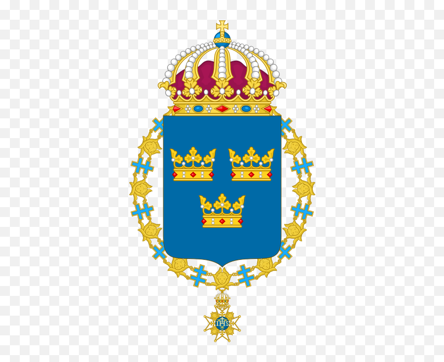 National Emblem Coat Of Arms Sweden Symbol Hunt - Sweden Coat Of Arms Png,Sweden Icon