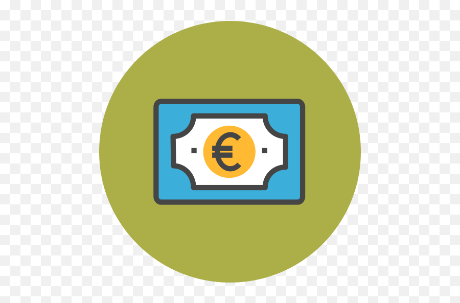 Eurobill Icons - Euro Bill Icon Png,Bill Icon Png