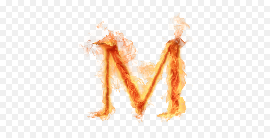 Download M Alphabet Png Hq Image - M Alphabet In Fire,Alphabet Png