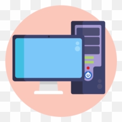 Desktop Computer - Free icons Ordinateur Bureau Png