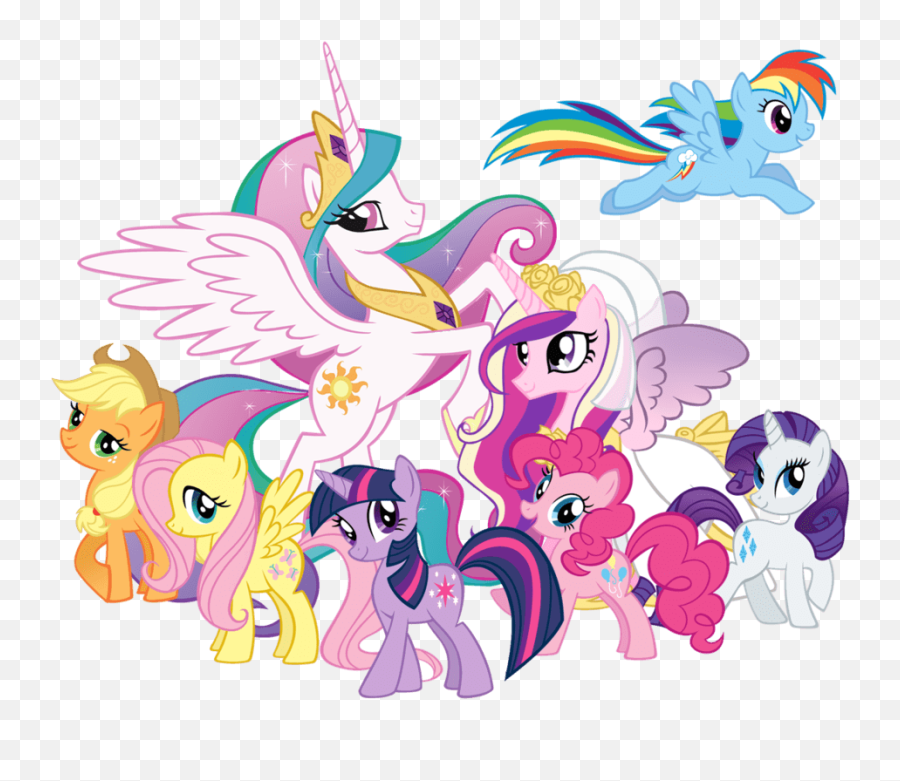 My Little Pony Unicorn Transparent Png - Little Pony Friendship Is Magic,Pony Png