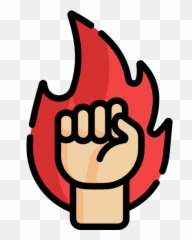 Power - Free hands gestures icons Fire Punch Icon Png