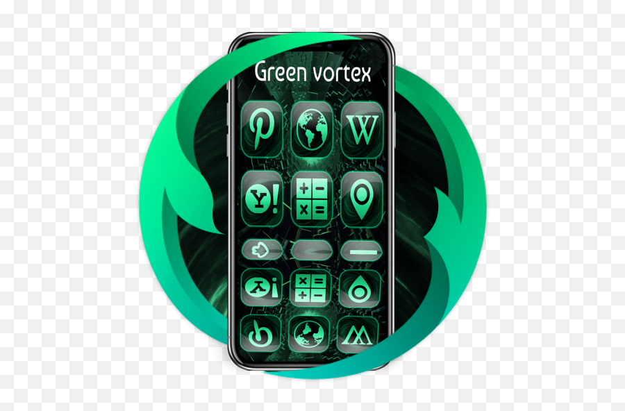 Green Vortex Launcher Apk 10 - Download Apk Latest Version Technology Applications Png,Vortex Icon