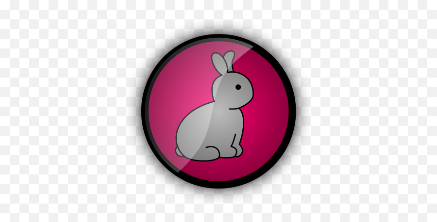 Little Rabbit Png Clip Art Transparent - Clip Art,Cute Rabbit Icon
