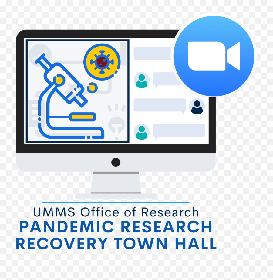 Umms Pandemic Research Recovery U0026 Other Updates - Zoom Png,Town Hall Icon