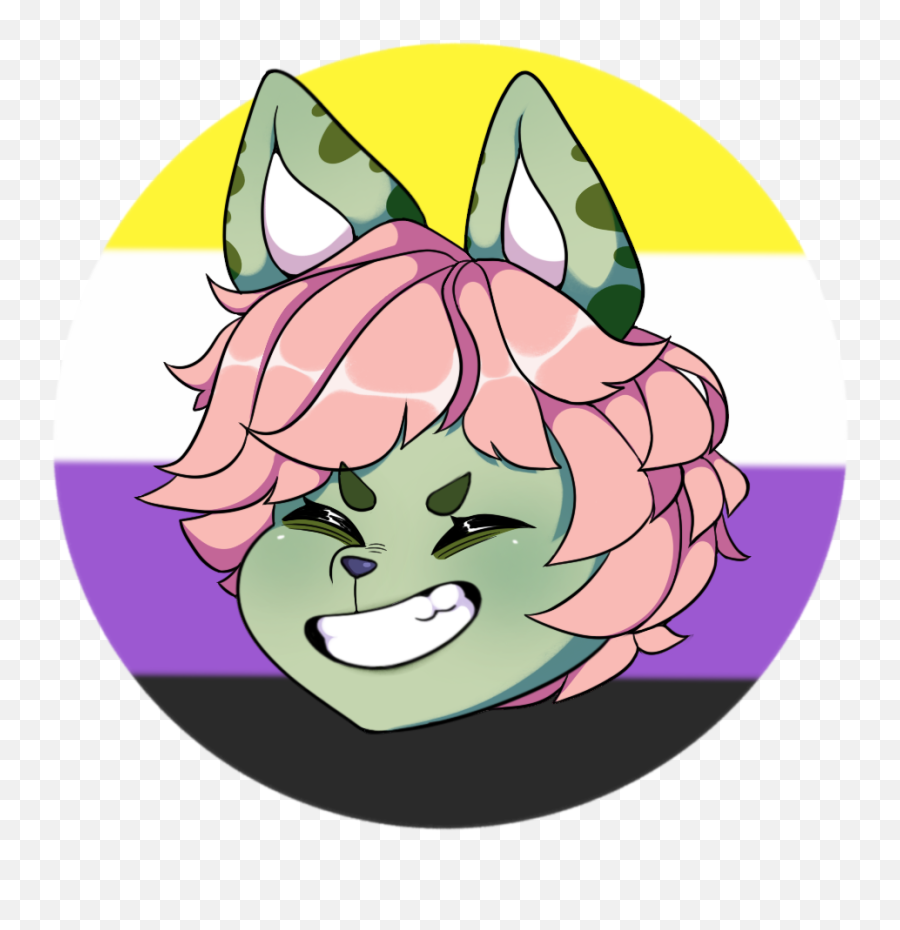 Non - Binary Icon By Defenderofyourdreams Fur Affinity Dot Fictional Character Png,Binary Icon