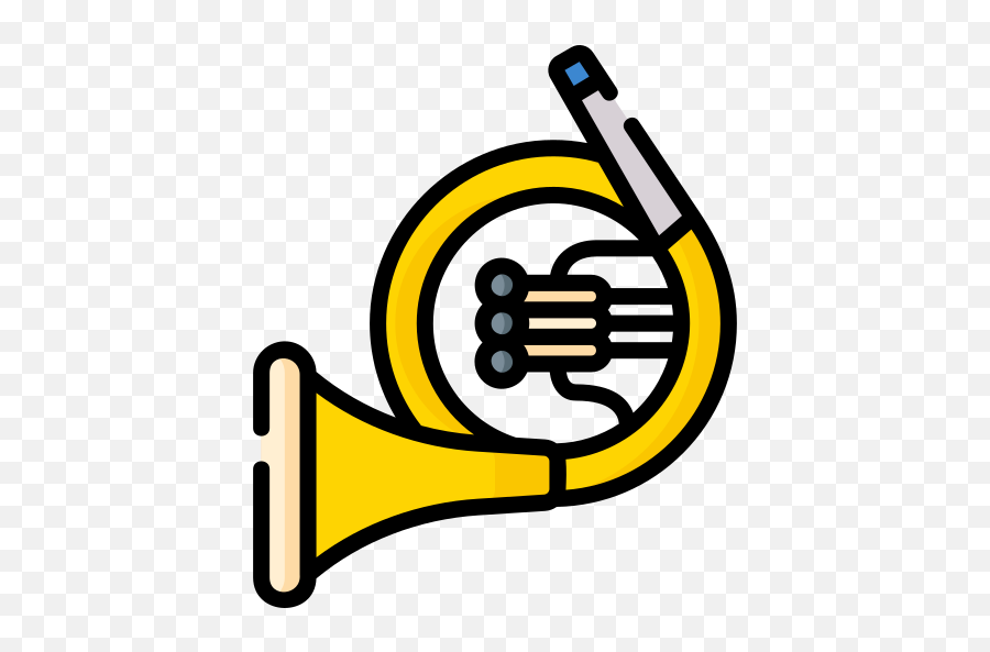 French Horn - Free Music Icons French Horn Png,Instrument Icon