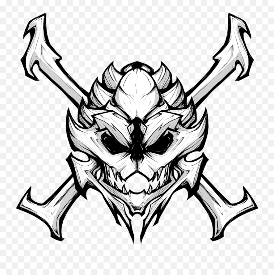 Crossbone - Lion Skull And Crossbones Png,Mass Effect Logo